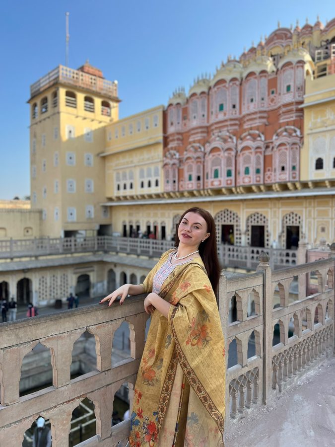 Alisa in Jaipur, India